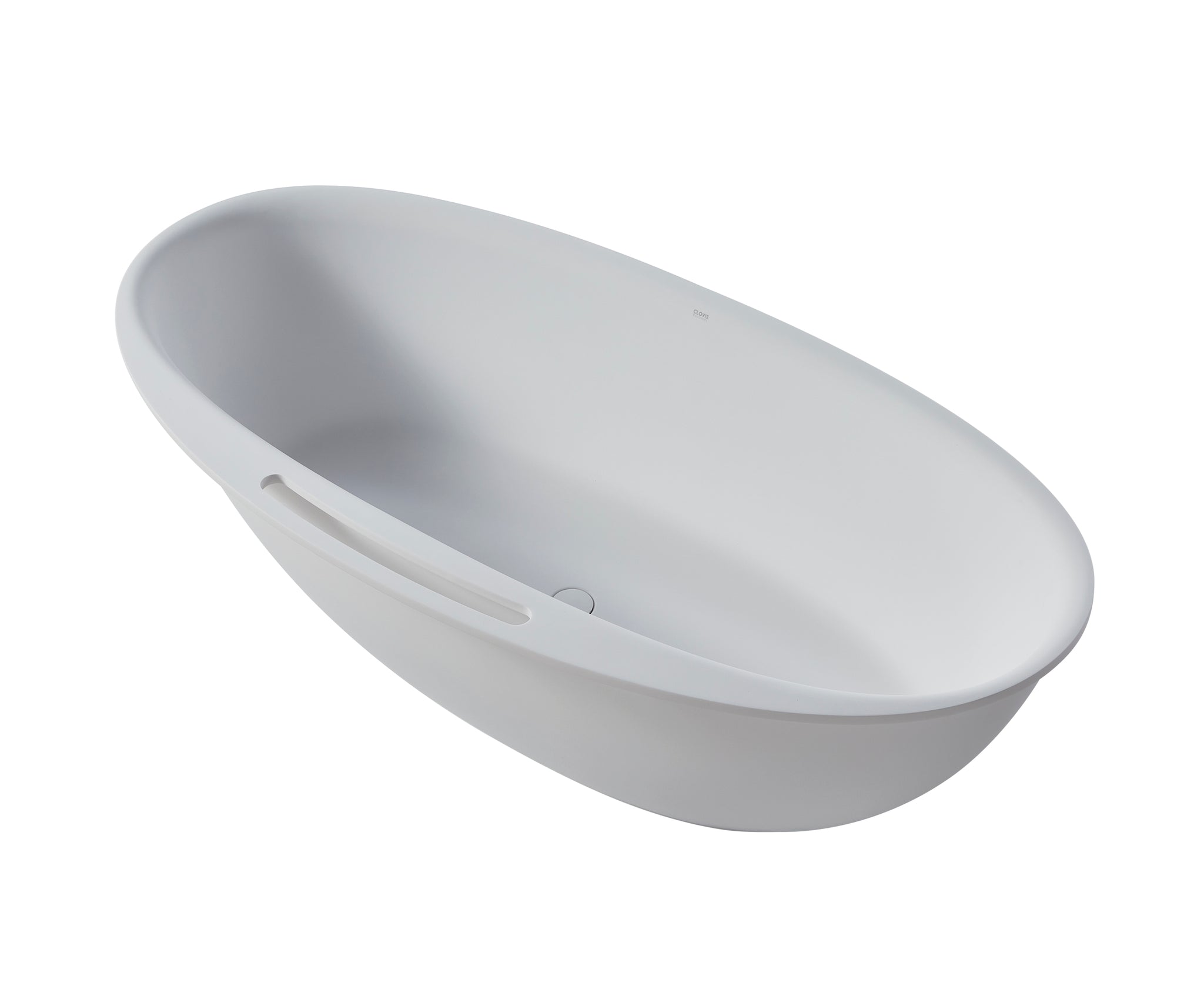 Solid Surface Freestanding Bathtub white-solid surface