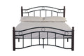 Full Size Metal Bed Frame With Headboard And Footboard Black Metal