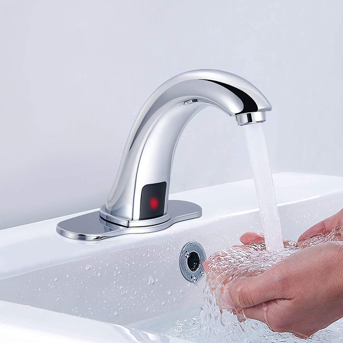 Automatic Sensor Touchless Bathroom Sink Faucet