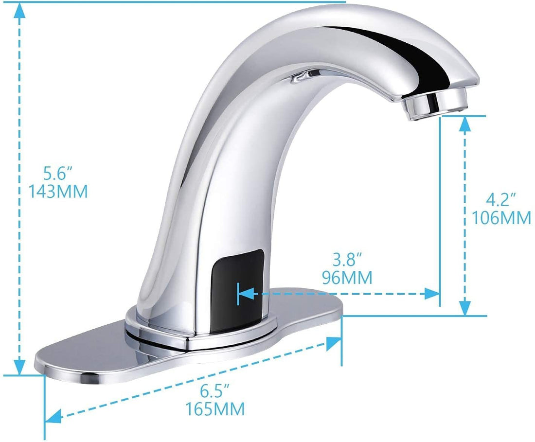 Automatic Sensor Touchless Bathroom Sink Faucet