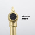 Pot Filler Faucet Wall Mount Gold Brass