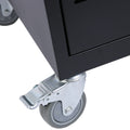 Mobile Charging Cart And Cabinet For Tablets Laptops 35 Device B30Plus Matt Black Steel Metal