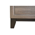 Sierra Contemporary Style 2 Drawer Nightstand Made With Wood In Gray Gray 2 Drawers Bedroom Modern Drawers Wood