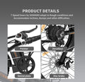 Aostirmotor Folding Electric Bike Ebike Bicycle 500W Motor 20