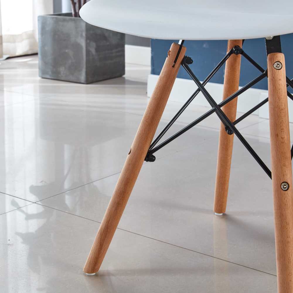 Dining Room,Living Room Chair,Set Of 2,White White Plastic