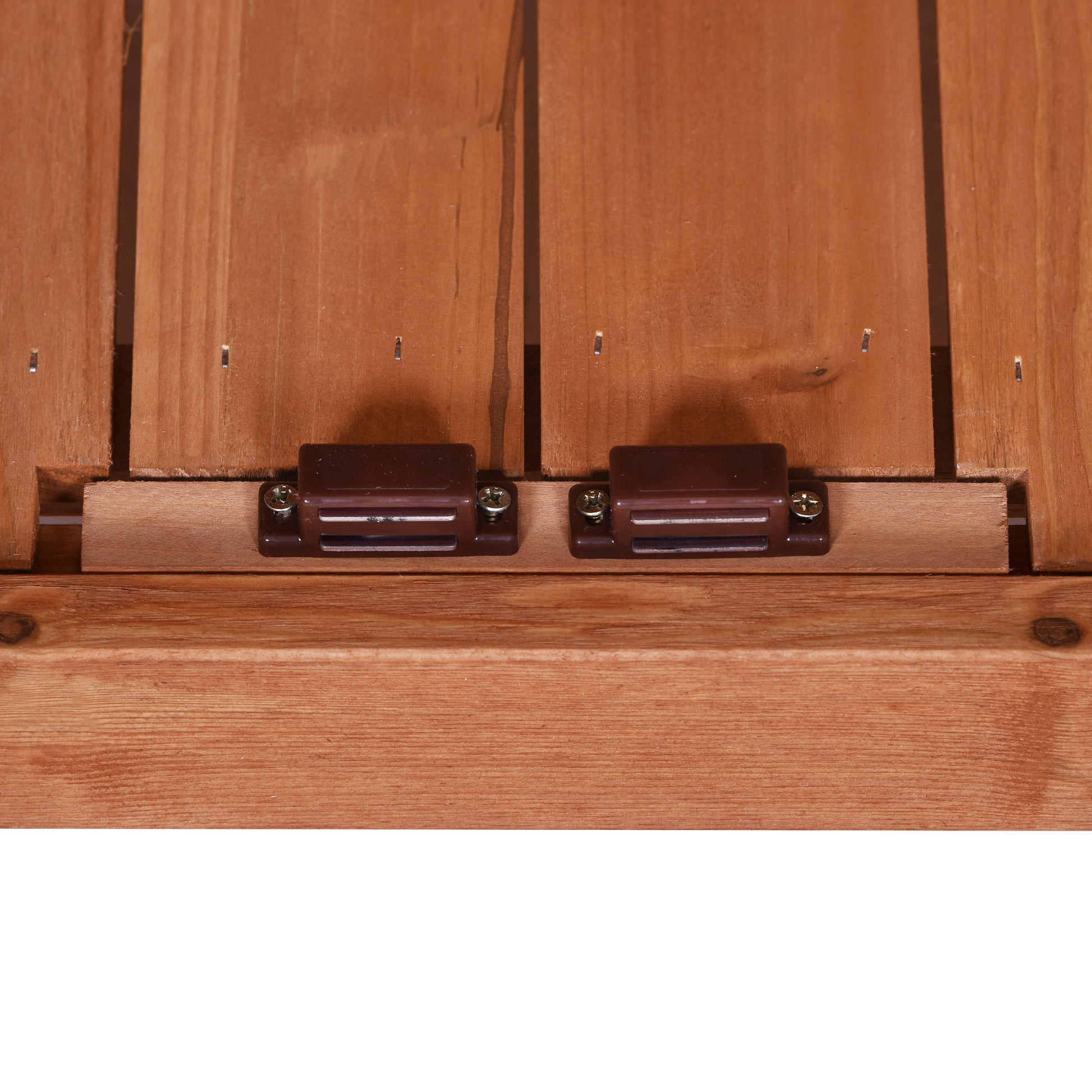 Outdoor 39" Potting Bench Table, Rustic Garden Wood Workstation Storage Cabinet Garden Shed With 2 Tier Shelves And Side Hook, Orange Orange Garden & Outdoor Casual Wood Solid Wood