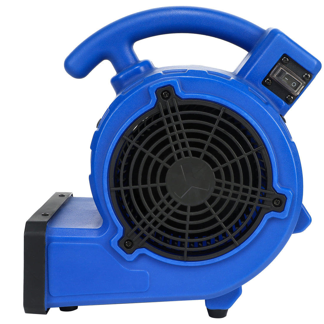 Simple Deluxe Air Mover, 305 Cfm Mini Floor Blower Fan For Water Damage, Blue, 12 Inch Blue Plastic