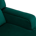 Coolmore Living Room Comfortable Rocking Chair Accent Chair Emerald Polyester