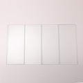 Glass Wind Gurad Square Glass Windshield For