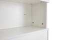 Home Bathroom Shelf Over The Toilet, Bathroom Spacesaver, Bathroom Storage Cabinet Organizer,White Matte White Mdf Mdf