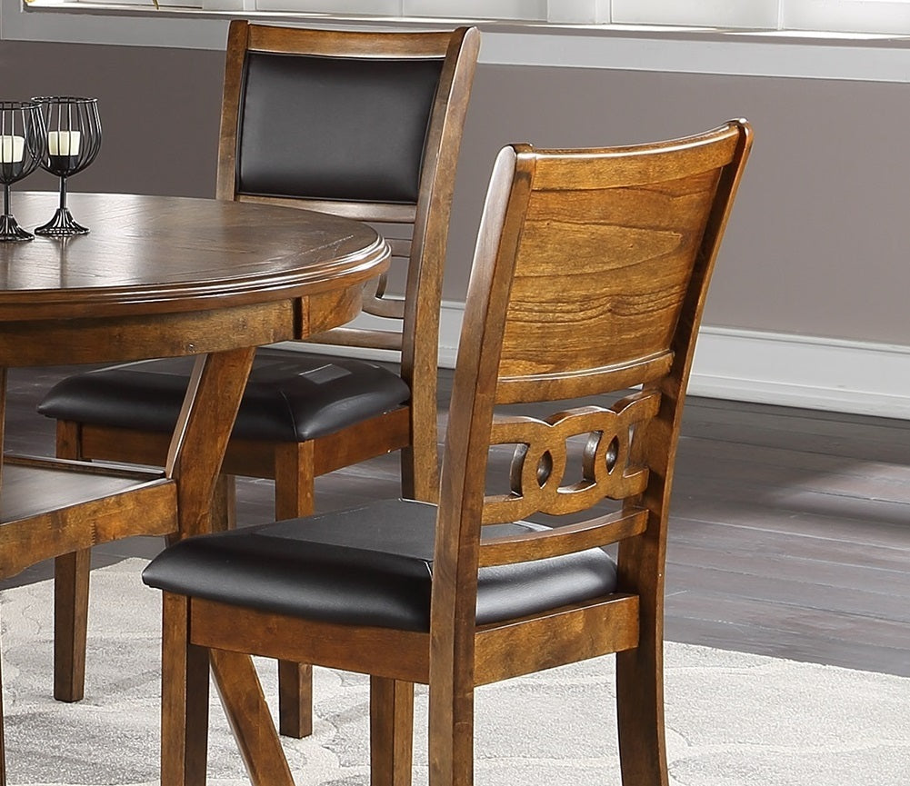 Dining Room Furniture Walnut Finish Set of 2 Side walnut-dining room-classic-contemporary-side