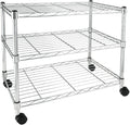 Simple Deluxe Heavy Duty 3 Shelf Shelving Unit, 24