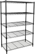 Simple Deluxe Heavy Duty 5 Shelf Shelving Unit, 29