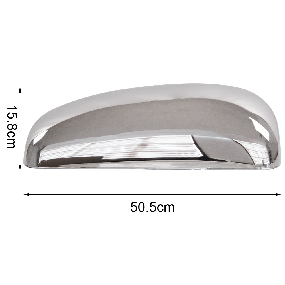 Leavan Chrome Door Mirror Covers Pair Fit