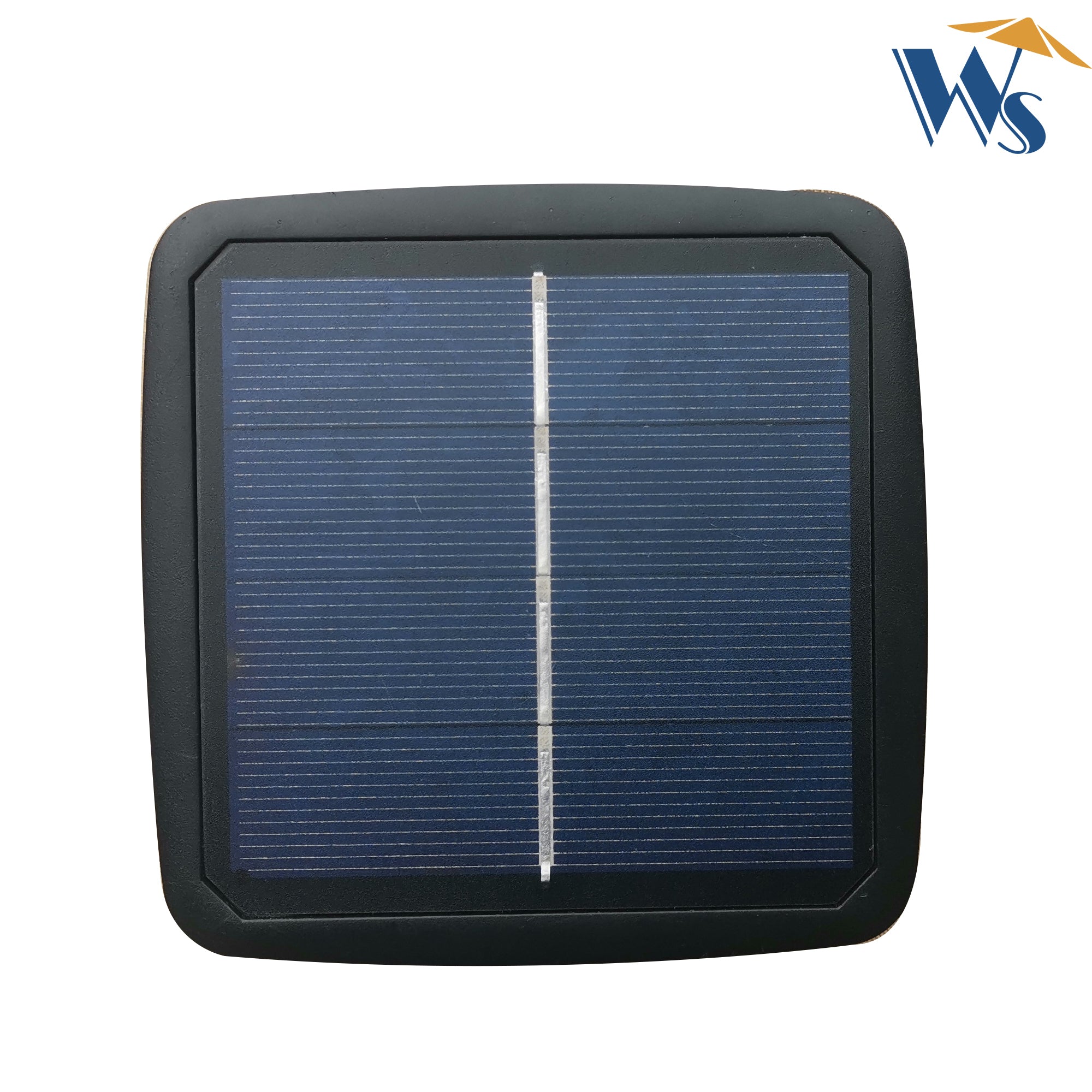 10 x 6.5t Rectangular Patio Solar LED Lighted Outdoor navy blue-metal
