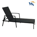 Outdoor Patio Lounge Chairs Rattan Wicker Patio Chaise Lounges Chair Gray Gray Metal