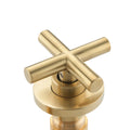 Bathroom Faucet Wall Mounted Bathroom Sink Faucet Gold Brass