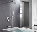 Shower Faucet Set 3 Function Bathroom Shower Fixtures black-brass