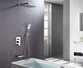 Shower Faucet Set 3 Function Bathroom Shower Fixtures black-brass