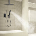 Shower Faucet Set System Ceiling Shower Faucets Sets black-brass