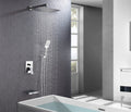 Shower Faucet Set 3 Function Bathroom Shower Fixtures black-brass