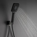 Shower Faucet Set Anti scald Shower Fixtures with black-brass