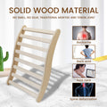 Two Sets Of Sauna Backrest Natural Wood Solid Wood