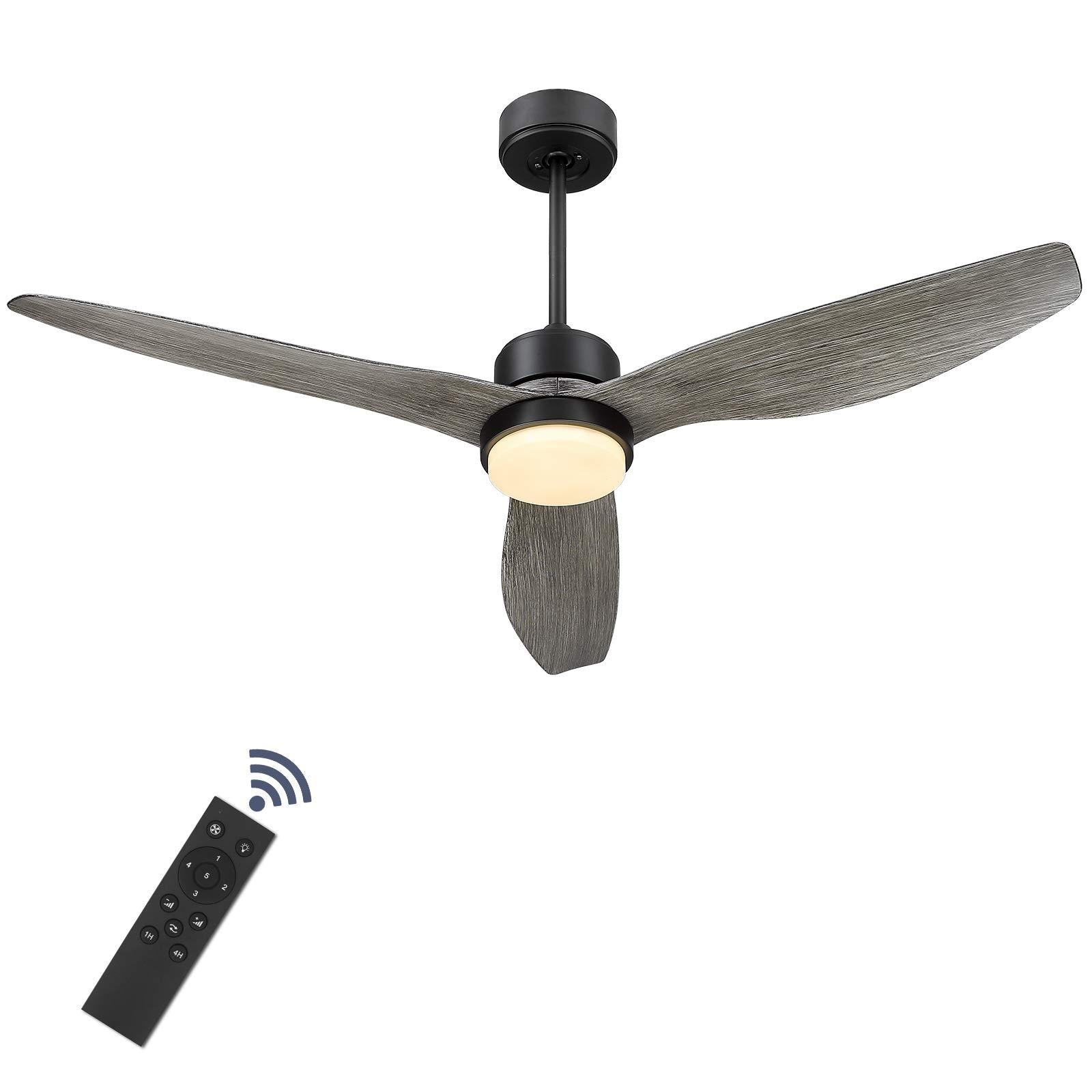 52 Inch Blade Led Propeller Ceiling Fan with