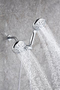 Shower System with Handheld Showerhead & Rain Shower chrome-brass