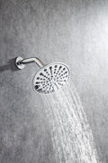 6 In. Detachable Handheld Shower Head Shower Faucet chrome-brass