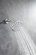 6 In. Detachable Handheld Shower Head Shower Faucet chrome-brass