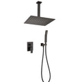 Ceiling Mounted Shower System Combo Set With Handheld And 10