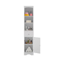 Tall Bathroom Cabinet, Freestanding Storage Cabinet white-mdf