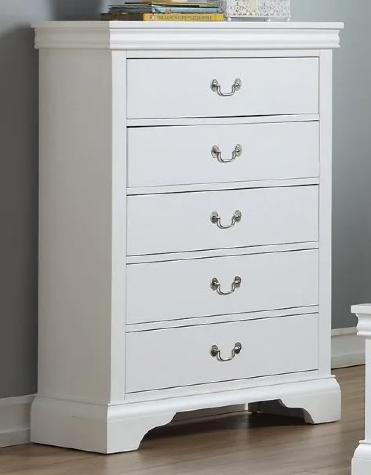 Modern Bedroom Chest Of Drawers White Color Drawers Tall Chest Plywood White White Bedroom Contemporary,Modern Pine Solid Wood