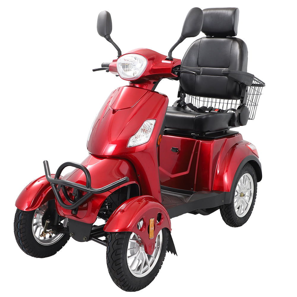 Electric Mobility Scooter With Big Size ,High Power Red Abs Pc