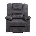 Recliners Lift Chair Relax Sofa Chair Livingroom Furniture Living Room Power Electric Reclining For Elderly Gray Fabric