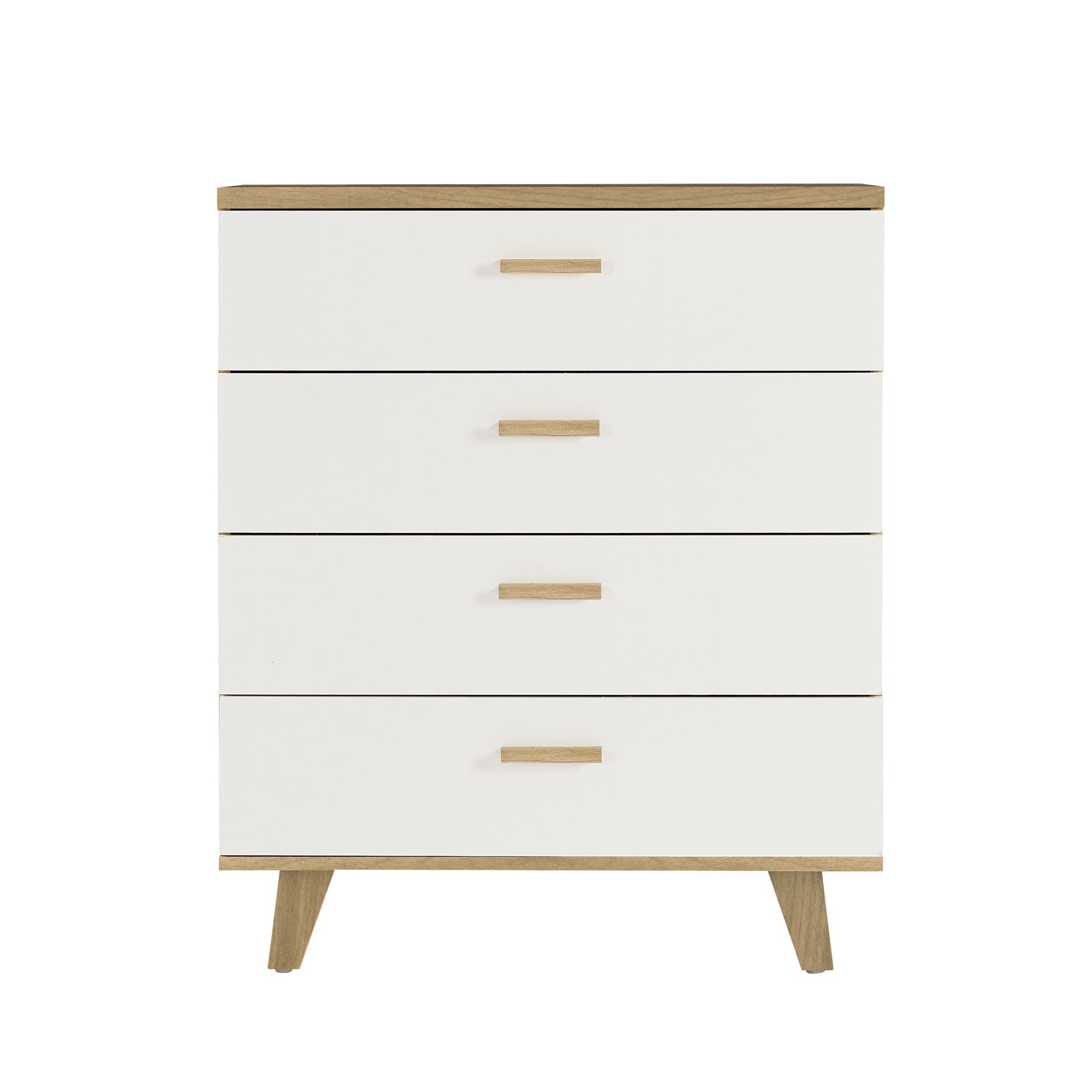 Drawer Dresser Cabinet Barcabinet, Buffet Sideboard Storage Cabinet, Buffet Server Console Tablestorge Cabinetsolid Solid Wood Handle Table Leg For Dining Roomliving Roomkitchenhallway Brown White 3 4 Drawers White Oak Primary Living Space Classic Foam