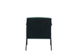 Cloth Leisure, Black Metal Frame Recliner, For Living Room And Bedroom, Green Green Cotton Textile