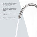 Kitchen Water Filter Faucet, Drinking Water Faucet Brushed Nickel Stainless Steel