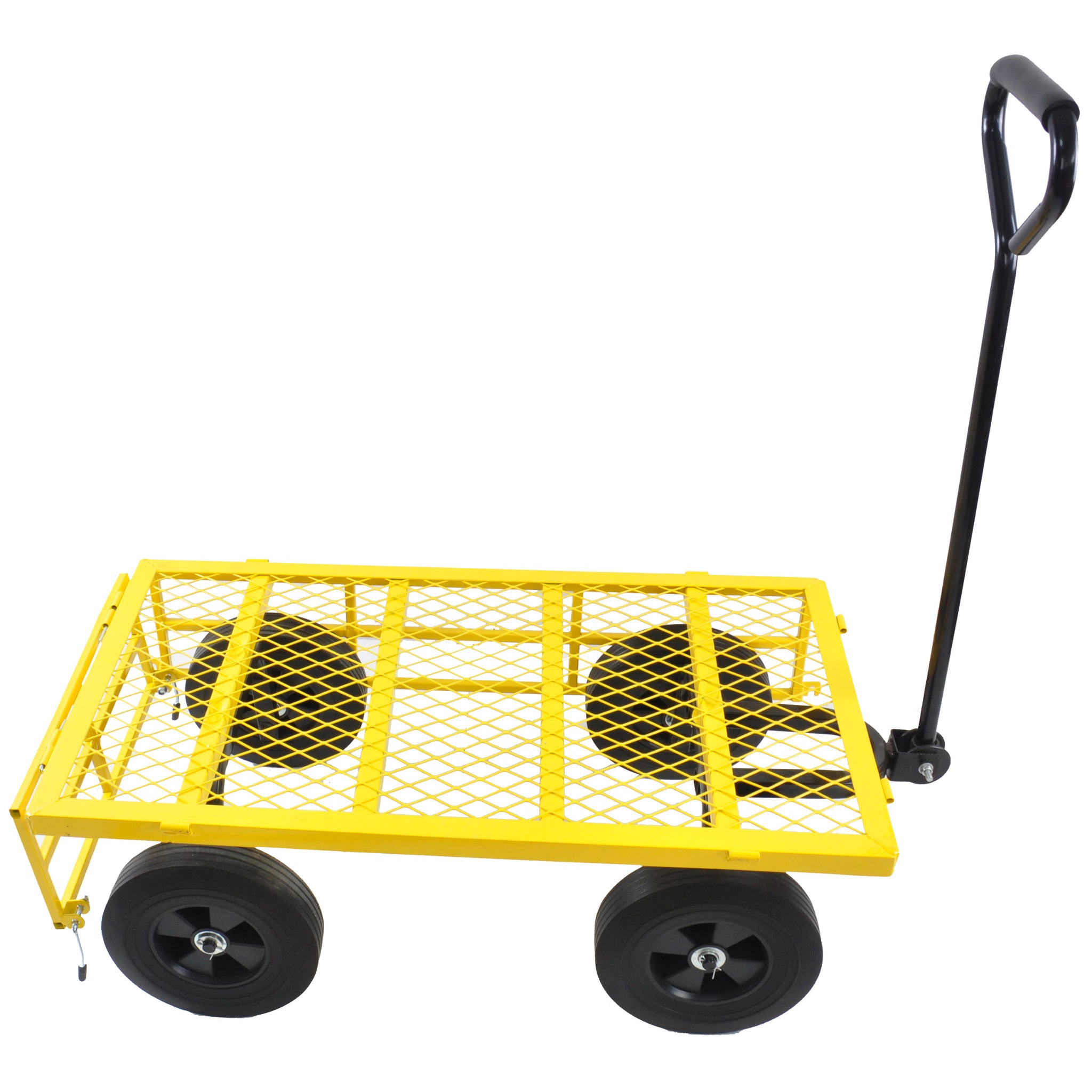 Tools cart Wagon Cart Garden cart trucks make it yellow-metal