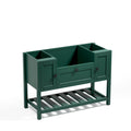 Solid Wood Bathroom Vanities Without Tops 48 In. W X 20 In. D X 33.60 In. Hbathroom Vanity In Green Green Solid Wood