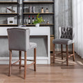 Counter Height Bar Stools, Upholstered 27