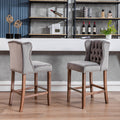 Counter Height Bar Stools, Upholstered 27