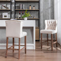 Counter Height Bar Stools, Upholstered 27