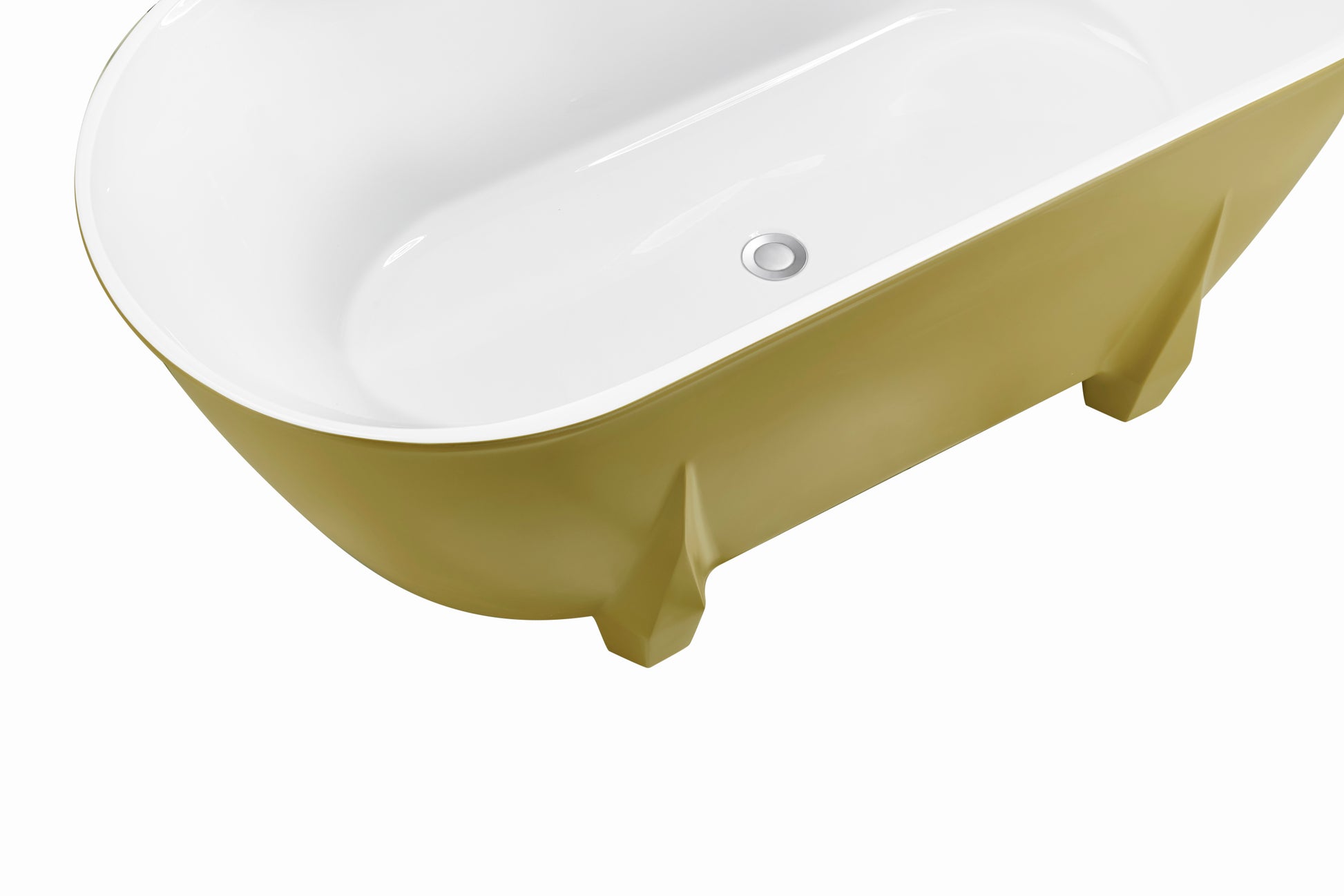 59" 100% Acrylic Freestanding Bathtub