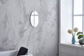 Frameless Beveled Wall Mounted Bathroom Mirror,
