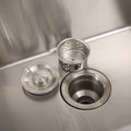 24In Stainless Steel Washing Sink W Faucet Hoses And Drain Head Only Update Silver Stainless Steel Stainless Steel