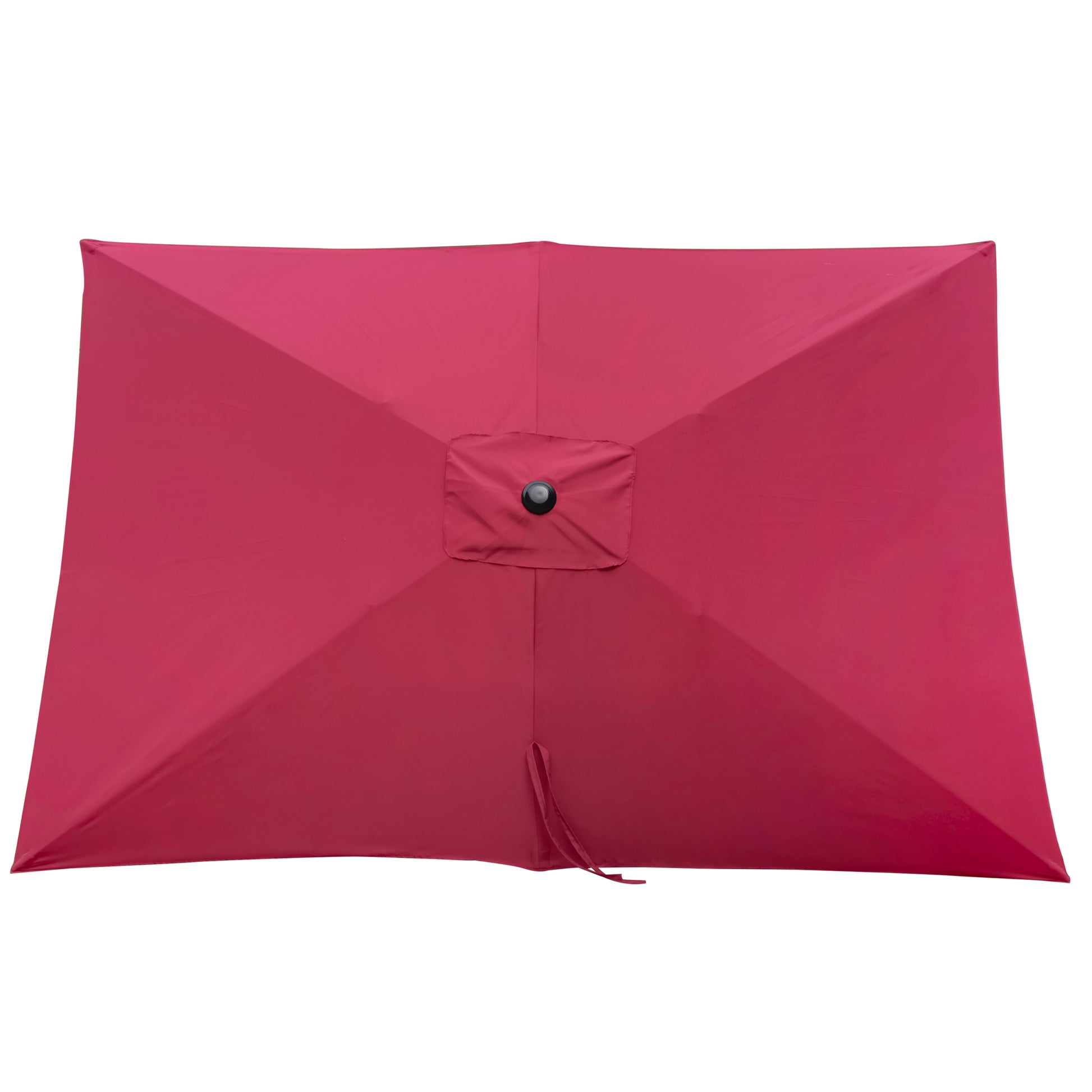 9 ft patio umbrella pink 6 X 9Ft Patio Umbrella Outdoor Waterproof Umbrella With Crank And Push Button Tilt Without Flap For Garden Backyard Pool Swimming Pool Market Burgundy