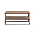 Monarch Coffee Table Dark Coffee Black Mdf