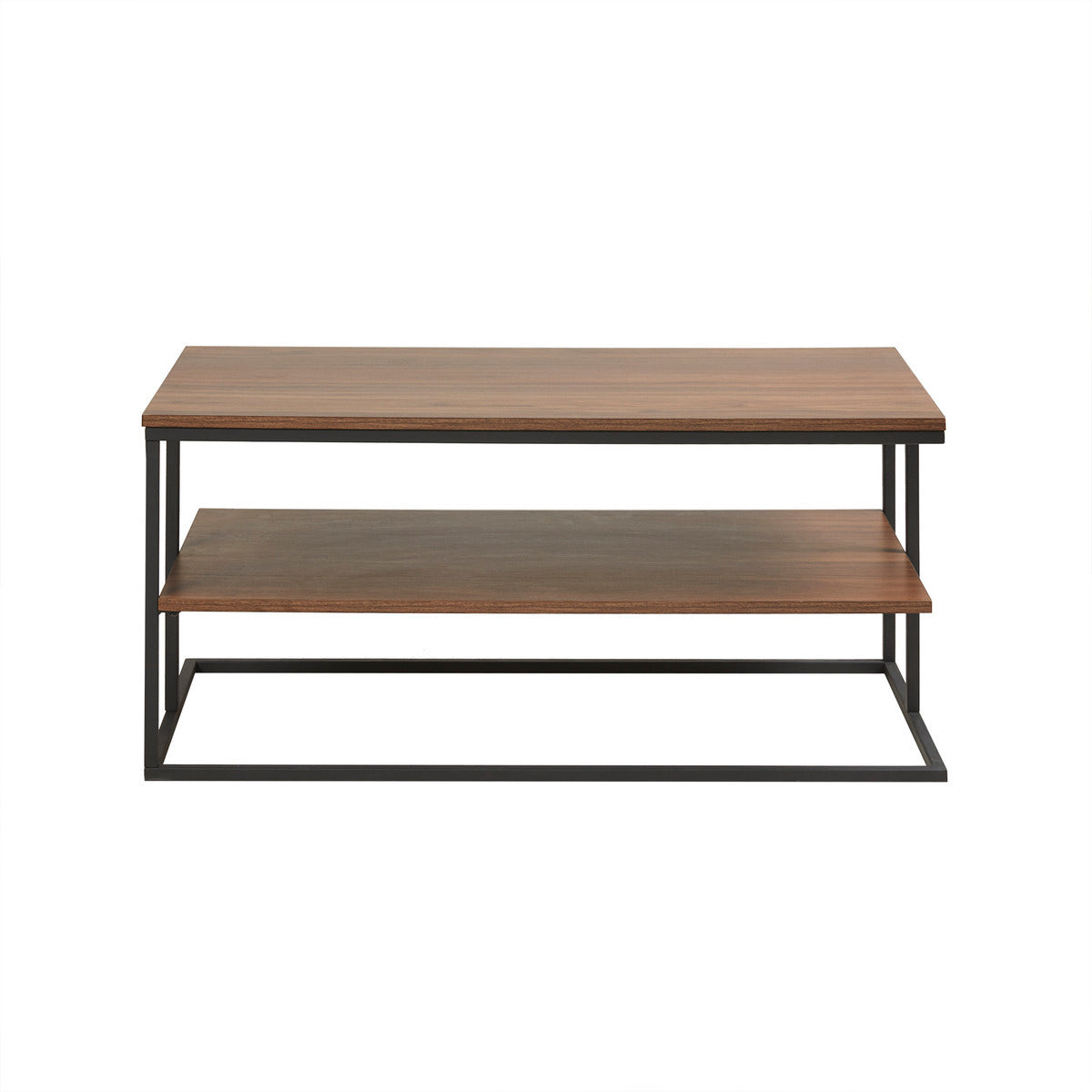 Monarch Coffee Table Dark Coffee Black Mdf